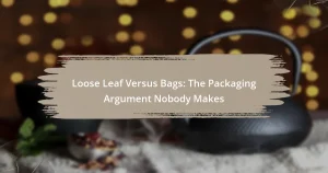 Loose Leaf Versus Bags: The Packaging Argument Nobody Makes